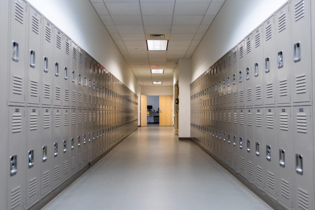 Image of School lockers